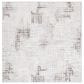 Safavieh Orchard Geometric 6"7" Square Grey and Light Grey Area Rug, , large