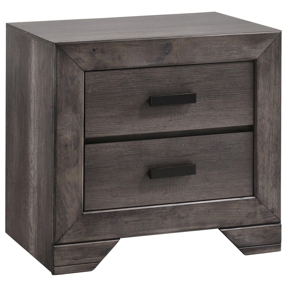 Mayberry Hill Nathan 4-Piece Full Bedroom Set in Gray Oak, , large
