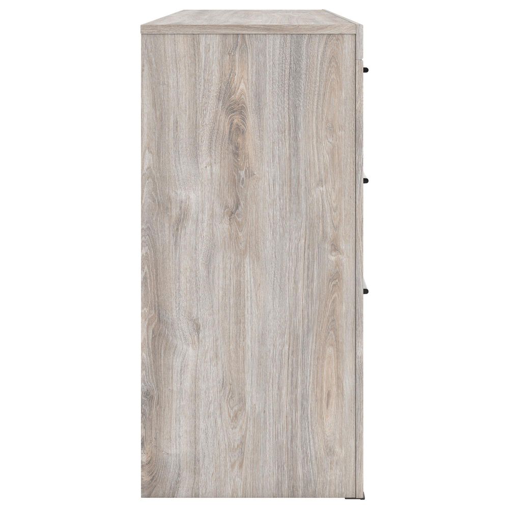 Ashley Broachmyn Twin Bed with Dresser and Nightstand in Light Gray, , large