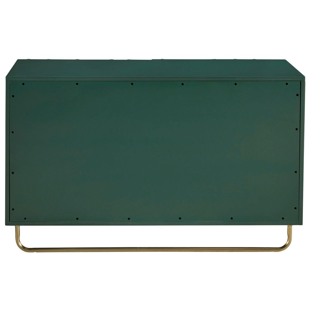 Chapel Hill 2-Door Accent Chest in Gold and Green, , large