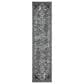 Amer Rugs Alexandria 2" x 6" Ivory and Gray Runner, , large