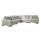 Signature Design by Ashley Regent Park 5-Piece Stationary L-Shaped Sectional in Pewter, , large