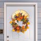 The Gerson Company 26" Harvest Wreath with Pumpkin and Berry in Orange, , large