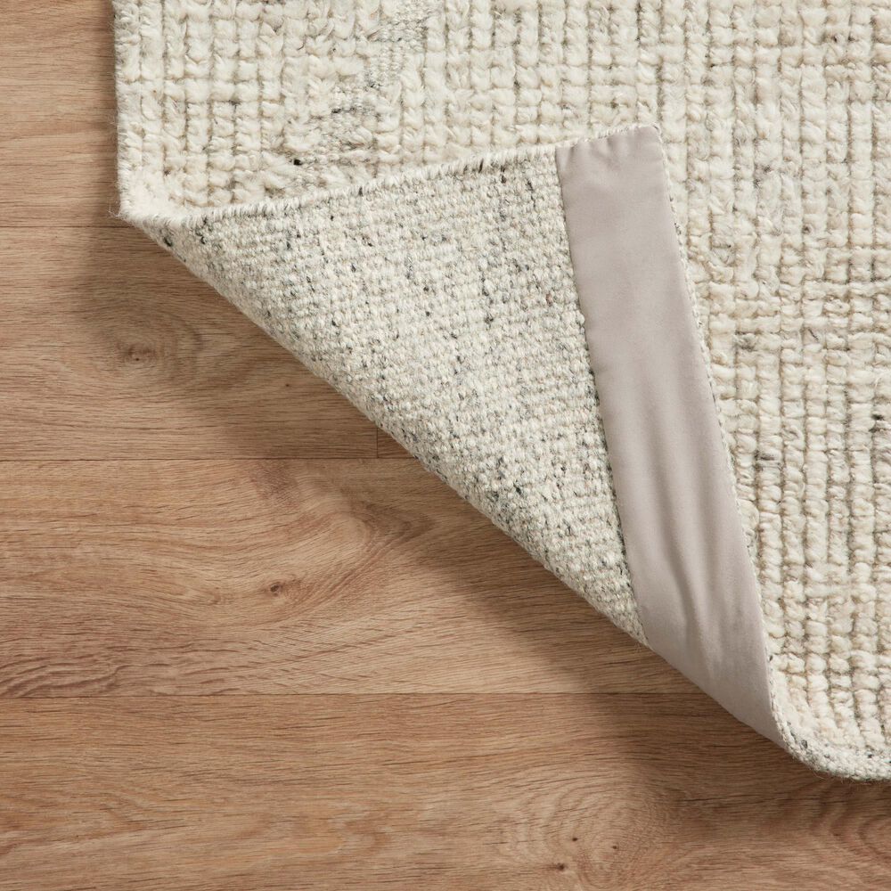 Amber Lewis x Loloi Gwyneth 2&#39; x 3&#39; Ivory and Silver Area Rug, , large