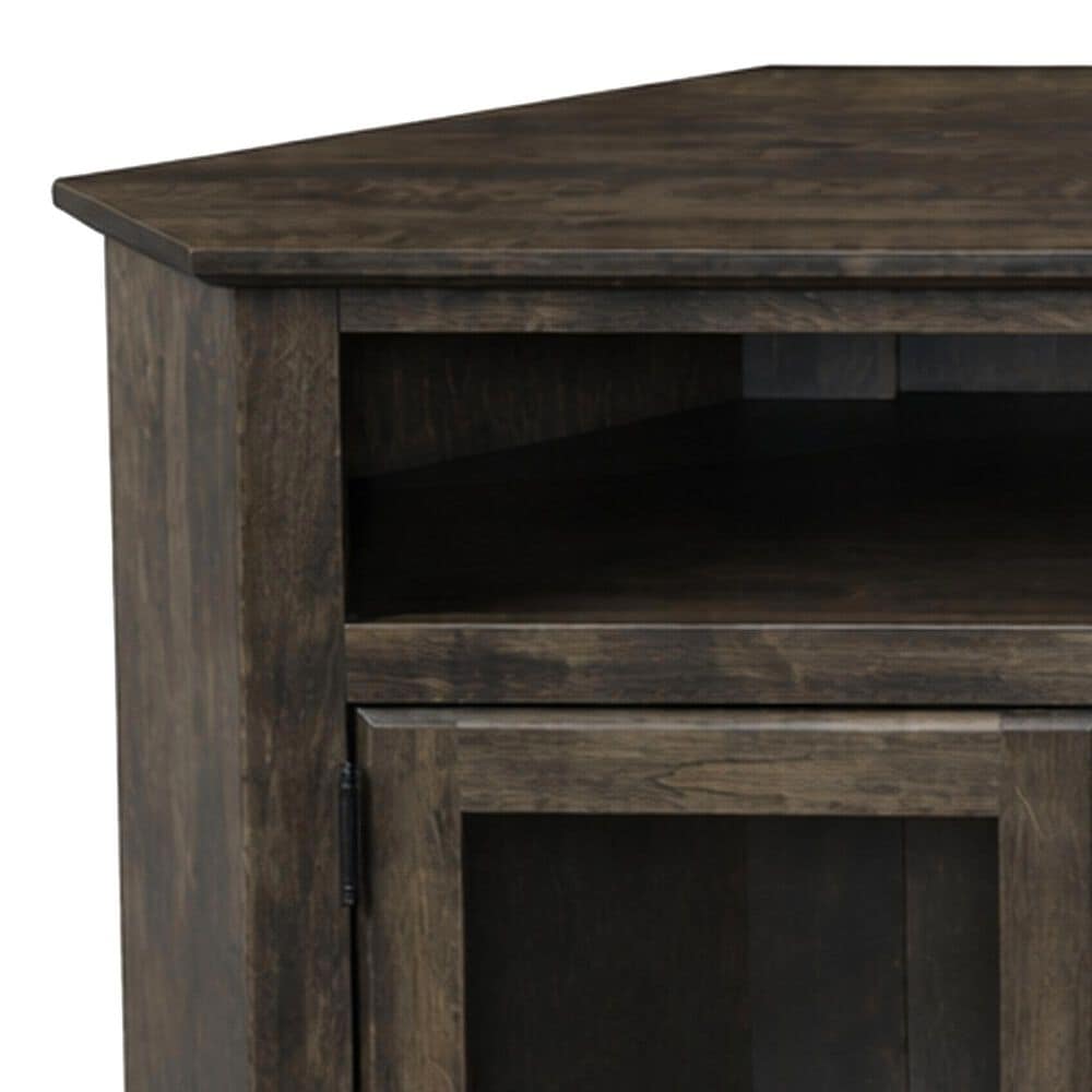Archbold Furniture Shaker 40" Corner Console in Iron, , large