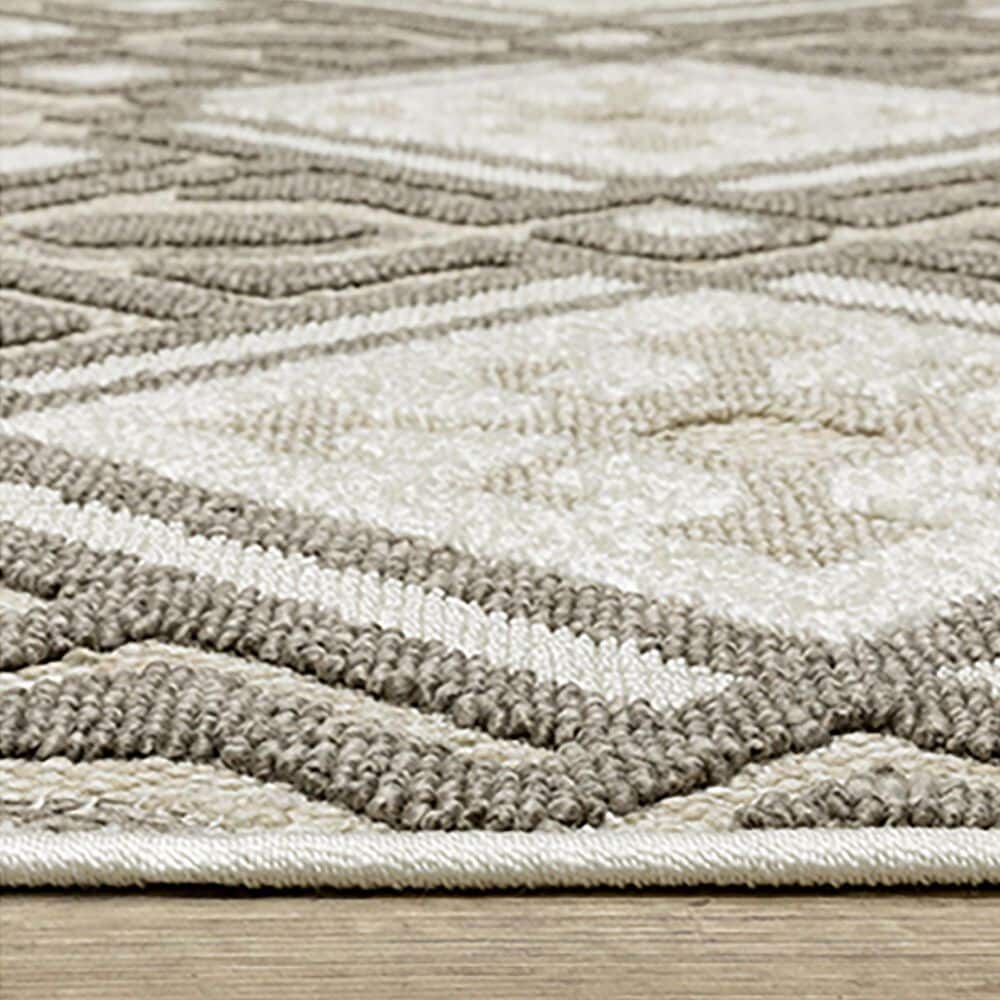 Oriental Weavers Tangier 3&#39;3&quot; x 5&#39; Brown Area Rug, , large