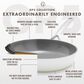 Green Pan GP5 Hard Anodized Color 9.5" and 11" Open Frypan Set in Cloud Cream, , large