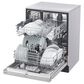 LG 24" Front Control Smart Dishwasher in Stainless Steel, , large