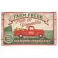 Karastan Dri-Pro Comfort Vegetable Trucks 1"6" x 2"6" Multicolor Door Mat, , large