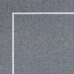 Central Oriental New Zealand Long Float 7"10" x 9"10" Granite and Ecru Area Rug, , large