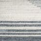 Nourison Astra Machine Washable ASW05 2"2" x 10" Ivory and Blue Runner, , large