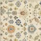 Oriental Weavers Lucca Flower Garden 9"10" x 12"10" Ivory Area Rug, , large