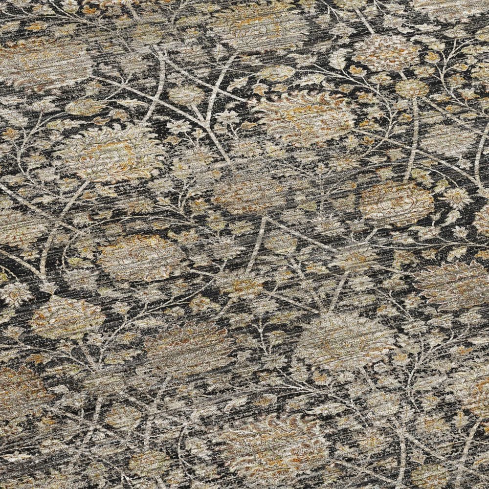 Dalyn Rug Company Aristo AR3 Black 2'3" x 7'6" Runner, , large