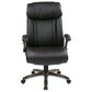Valor Living Executive Chair with Flip Arms in Cocoa, , large