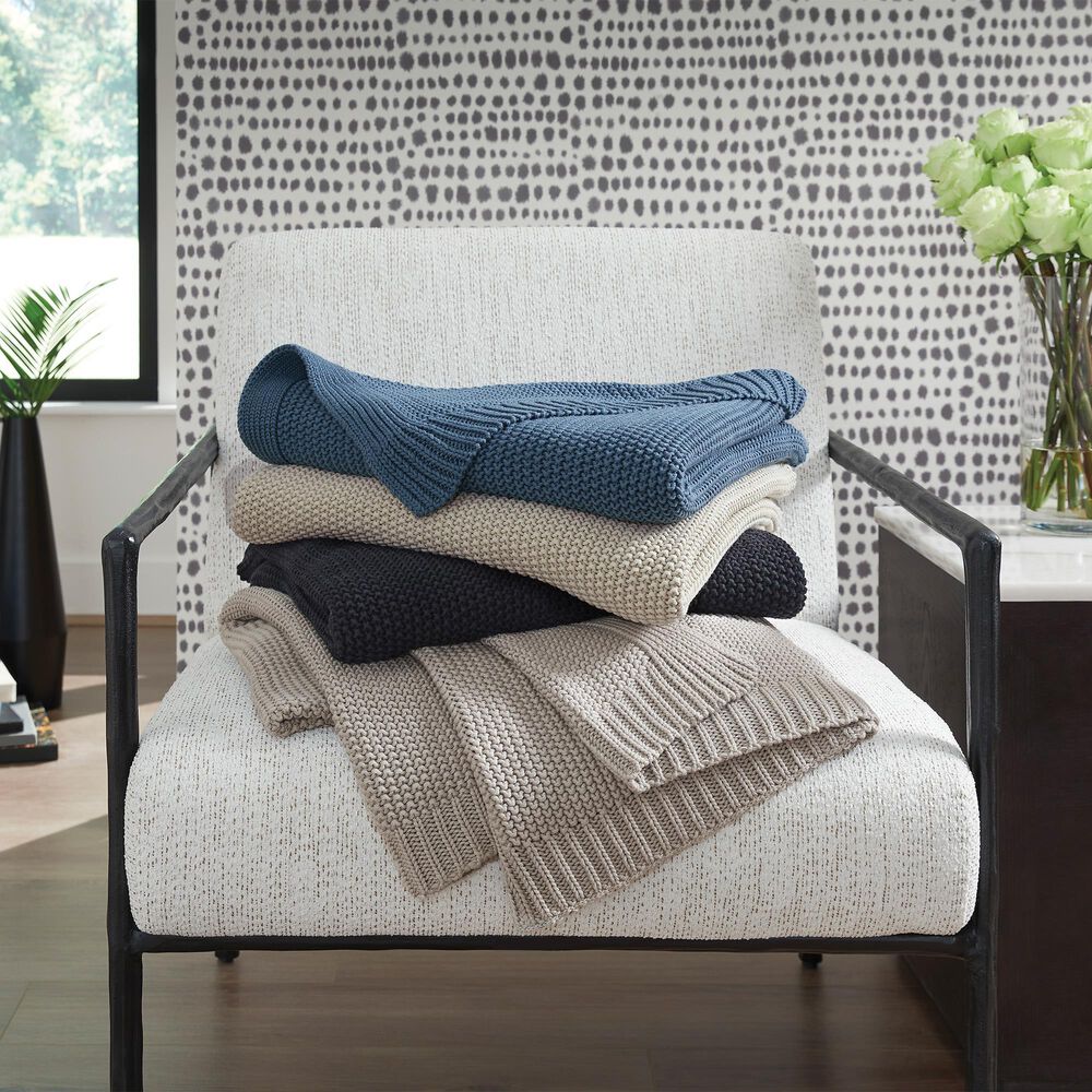 Ashley Gayelery 50&quot; x 60&quot; Throw in Blue, , large