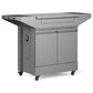 Tytus Anaheim and Emberwood 4-Burner Gas Grill and Grill Prep Cart in Gunmetal Gray, , large