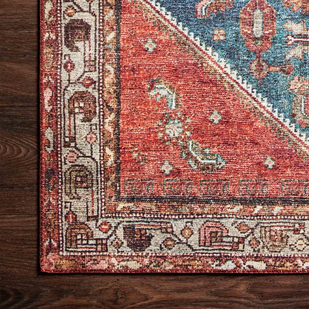 Loloi II Layla LAY-10 5&#39; x 7&#39;6&quot; Marine/Clay Area Rug, , large