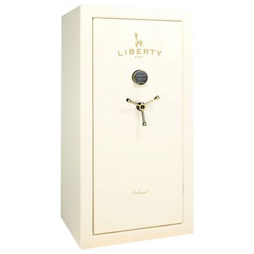 Liberty Safe Colonial 23 Gun Safe in White Gloss, , large