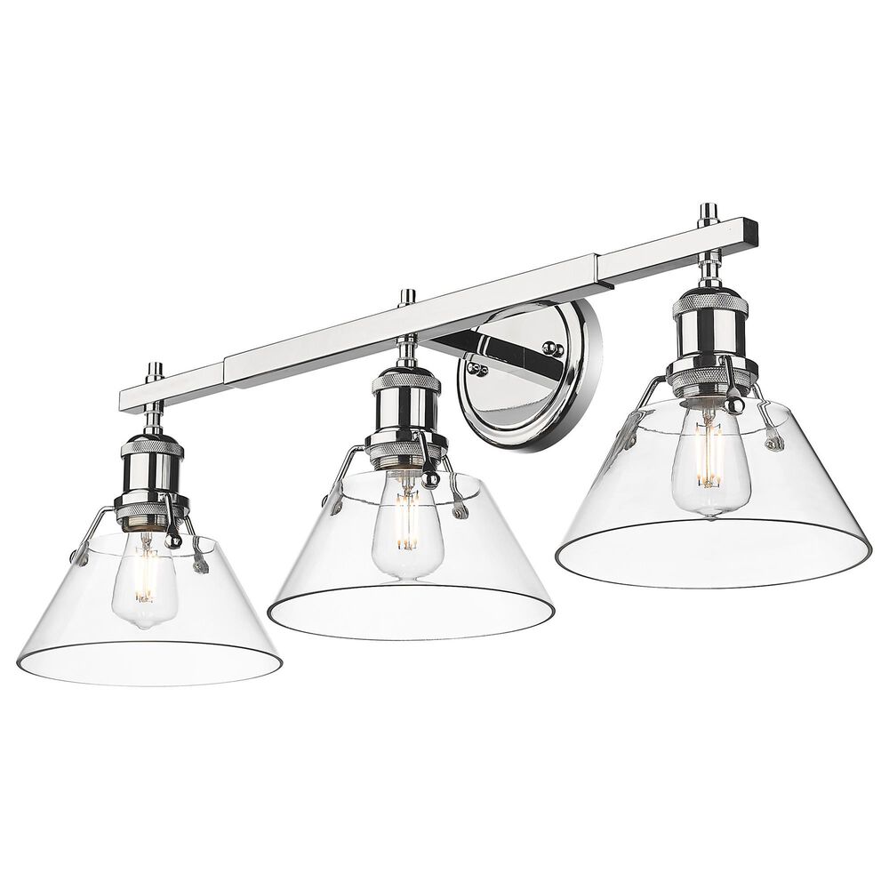 Golden Lighting Orwell 3-Light Bath Vanity in Chrome, , large