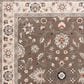 Central Oriental Minerva Maneli Latte and Alabaster 2"3" x 7"7" Runner, , large