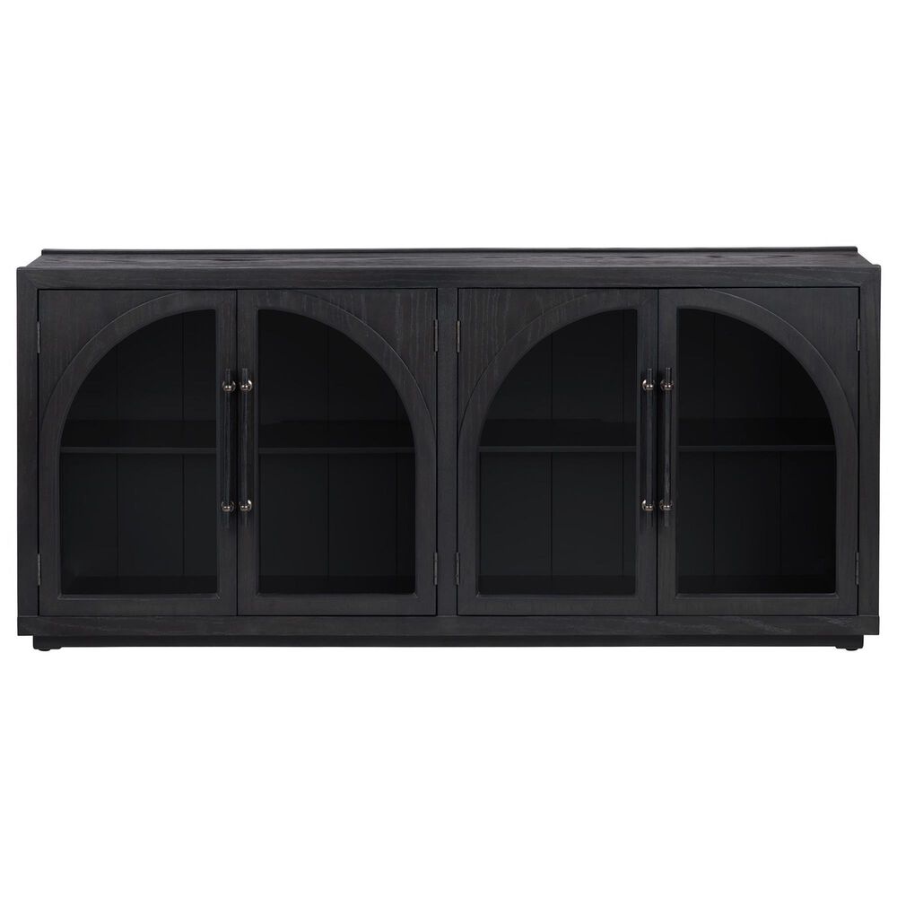 Crestview Collection Braxton 4-Door Sideboard in Black, , large