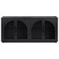 Crestview Collection Braxton 4-Door Sideboard in Black, , large