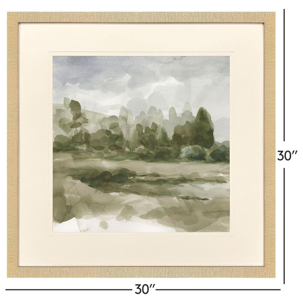 Paragon 30" x 30" Path to the Mountain I Wall Art in Green, , large