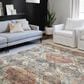 Loloi II Skye SKY-06 9" x 12" Apricot and Mist Area Rug, , large