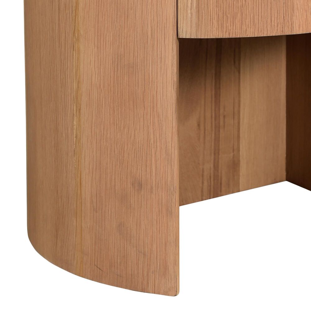 Moe&#39;s Home Collection Theo 1 Drawer Nightstand in Natural, , large