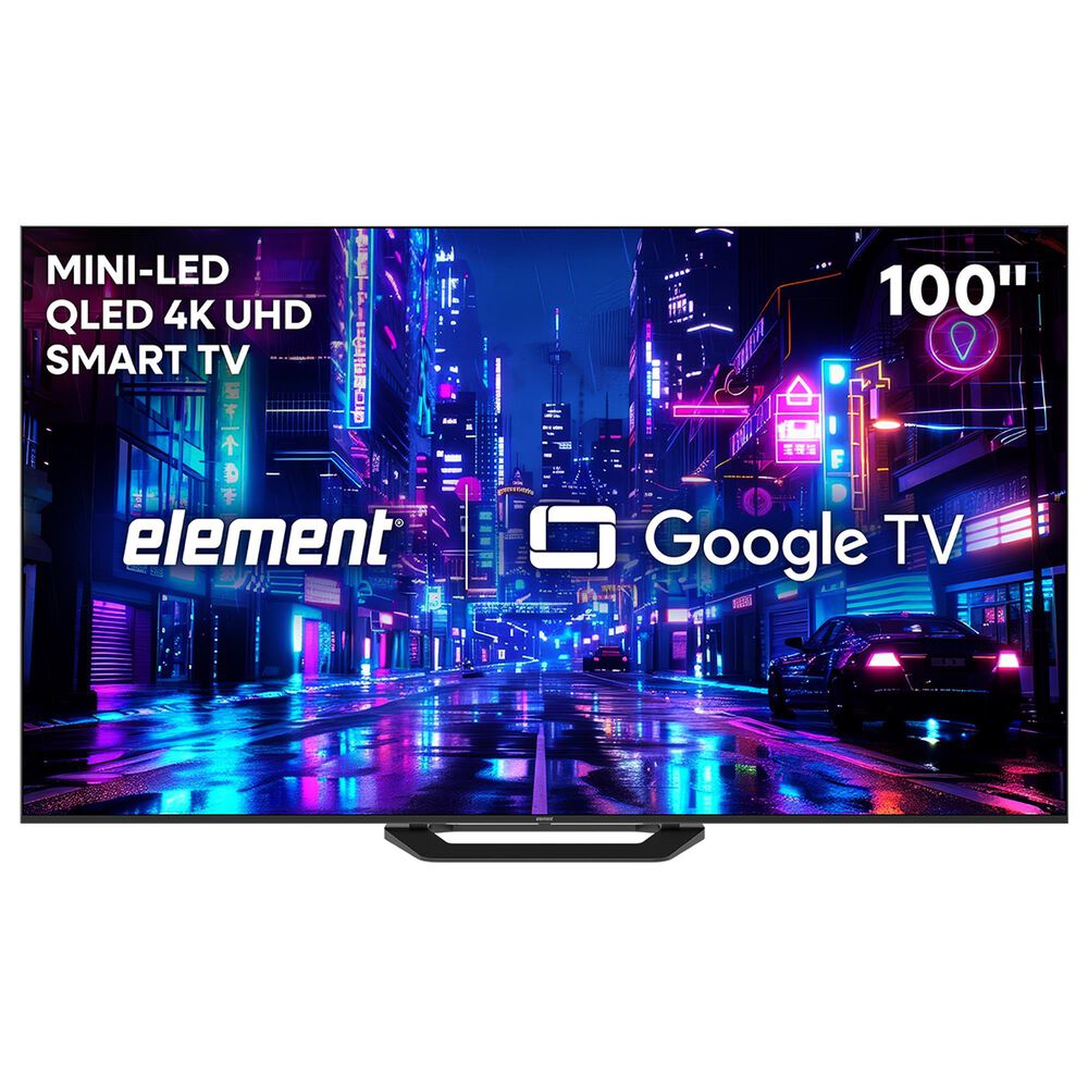 Element 100" Class Mini-LED QLED 4K in Black - Smart Google TV, , large