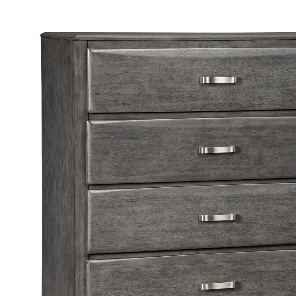 Ashley Caitbrook 5-Drawer Chest in Gray, , large