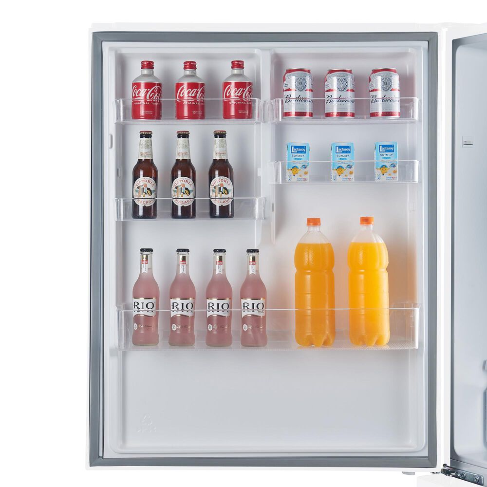Forno Milano Espresso 17.2 Cu. Ft. Bottom Freezer Refrigerator with Left Swing in White, , large