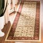 Safavieh Lyndhurst 2"3" x 10" Ivory and Red Runner, , large
