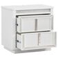 Millenium Chalanna 4-Piece King Bedroom Set in White Lacquer, , large