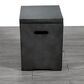 Living Source International Patio Square Fire Pit Propane Tank Cover in Charcoal, , large