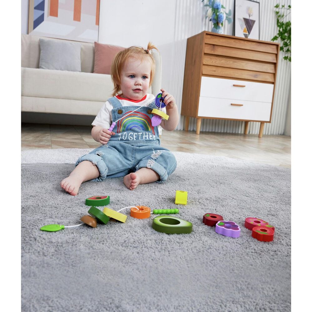 Hape Toys Caterpillar Fruit Feast Set in Multicolor, , large
