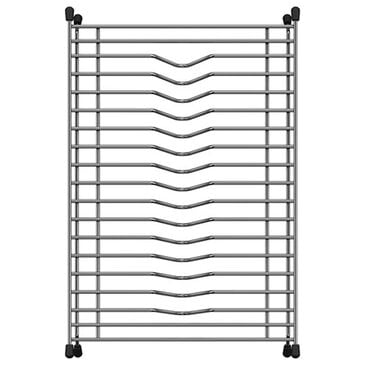 Blanco Diamond Floating Dish Rack for 50/50 Equal Double Bowl Kitchen Sinks in Stainless Steel, , large