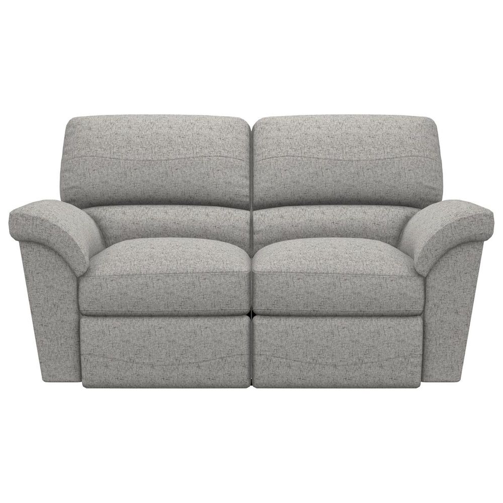 La-Z-Boy Reese Reclining Loveseat in Salt and Pepper, , large