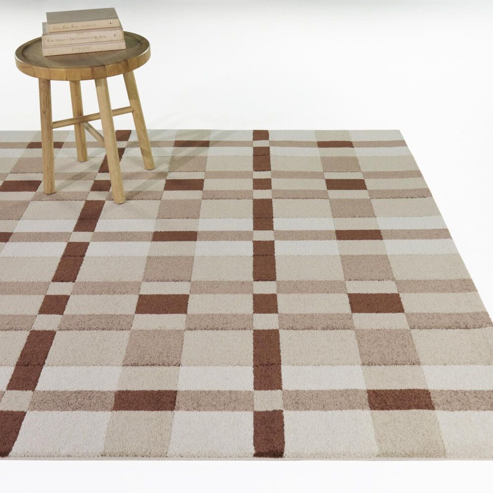 Balta Rugs Reverie Crowell Beige 7'10" x 10' Area Rug, , large