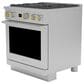 Monogram 30" Dual-Fuel Professional Range with 4 Burners in Stainless Steel, , large