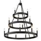 Golden Lighting Alastair 18-Light Chandelier in Matte Black, , large