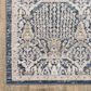 ROW by Oriental Weavers Cavett CAV06 Blue and Gold 9"10" x 13" Area Rug, , large