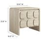 Modway Toscana 2 Drawer Nightstand in Travertine, , large