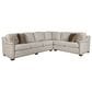 SMITH BROTHERS Lindyn 2-Piece Sectional in Biege, , large