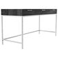 Bernhardt Coleman Writing Desk in Gray Mist and Black, , large