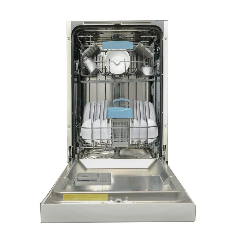 Danby 18" Built-In Dishwasher with Child Lock in White, , large