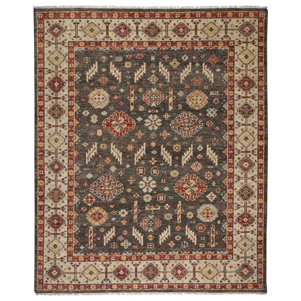 Capel Charise Mahal 2"6" x 9" Dark Chocolate Runner, , large