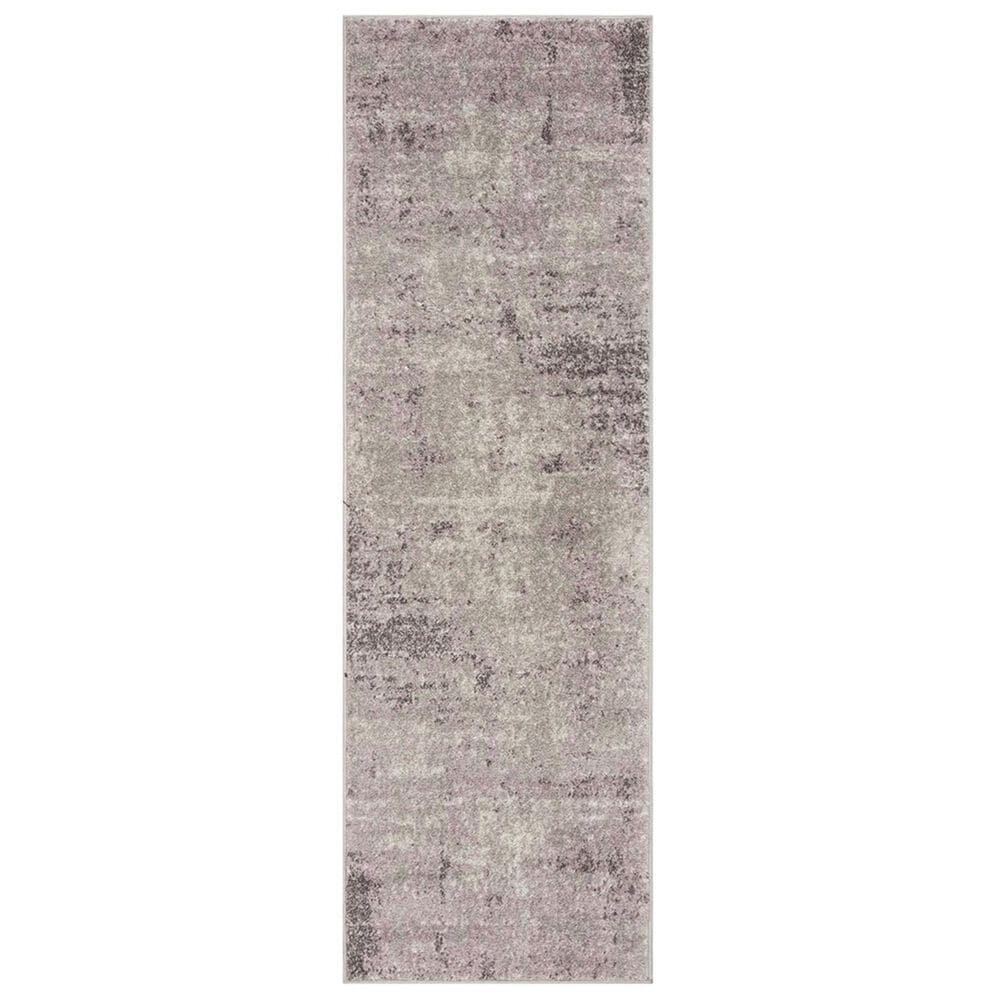 Safavieh Adirondack ADR130M 2"6" x 10" Light Grey and Purple Runner, , large