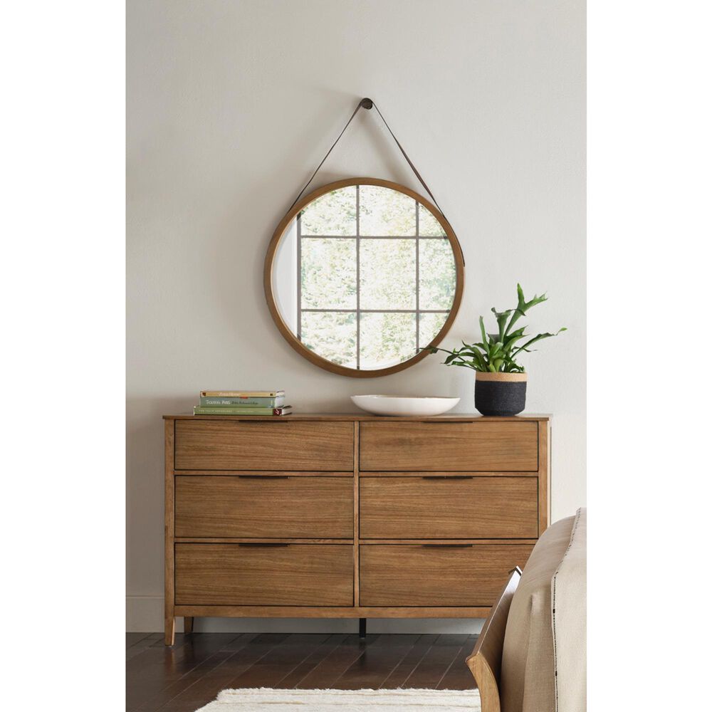 Riva Ridge Cyrus Wall Mirror in Almond Bisque, , large