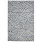 Feizy Norah 6060L 7"9" x 9"9" Light Blue and Dark Gray Area Rug, , large